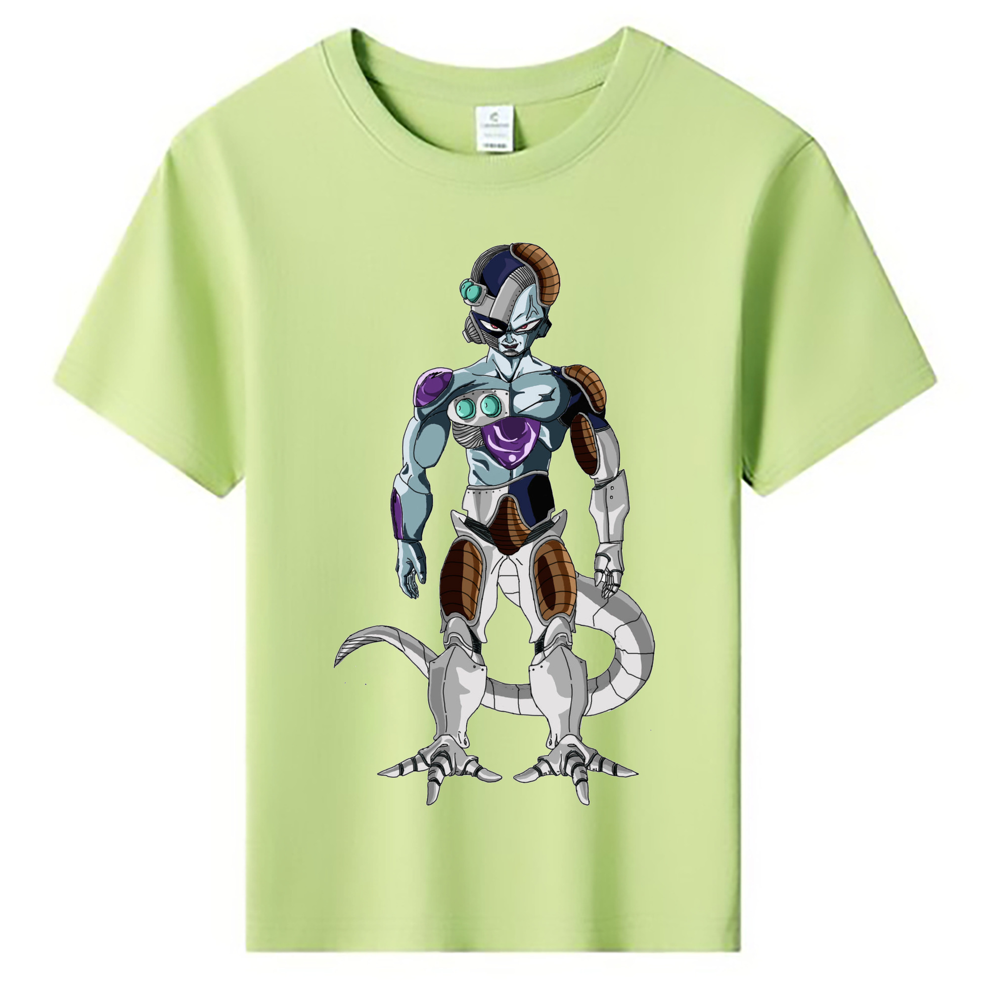 （画像用） ドラゴンボール クウラ DRAGON BALL Cooler Coora 綿100％キッズTシャツ（フロントプリント）